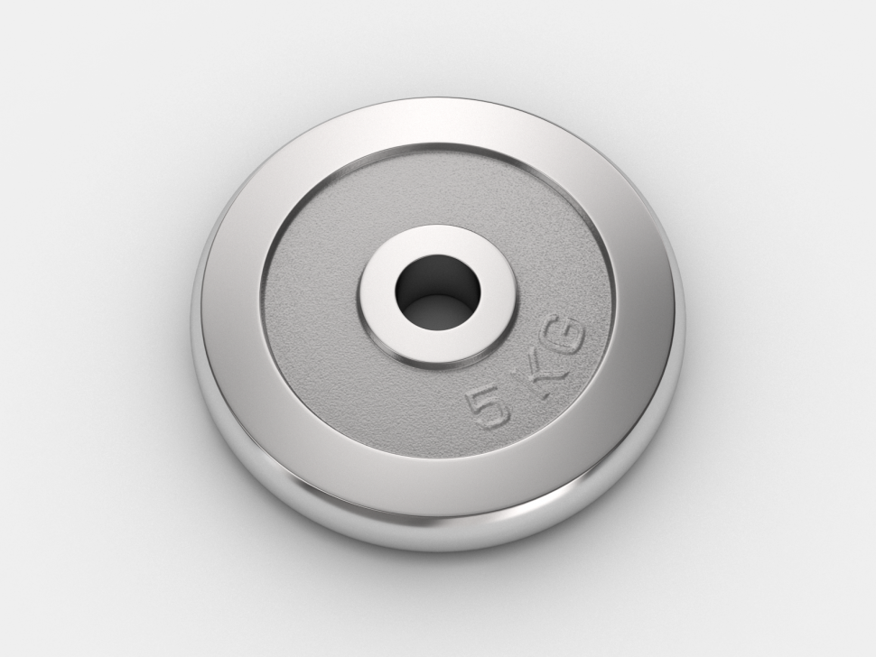 Диск хромированный UNIX Fit 5 кг / 25 мм