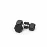 Гантели DFC гексаг. обрезиненная пара DB001-32,5 кг