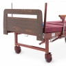 Кровать механическая MED-MOS YG-5 (ЛДСП венге, 13 секций, без матраса, уголки, ТУ, столик, ванночка, БП, К)