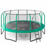 Батут Unix line Supreme Game с внутренней сеткой 16 футов - 488 см (зеленый) (TRUSUG16GR)