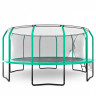 Батут Unix line Supreme Game с внутренней сеткой 16 футов - 488 см (зеленый) (TRUSUG16GR)