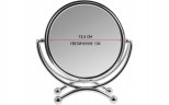 Зеркало Weisen BIC-0638C настольное 10х увелич.15 см