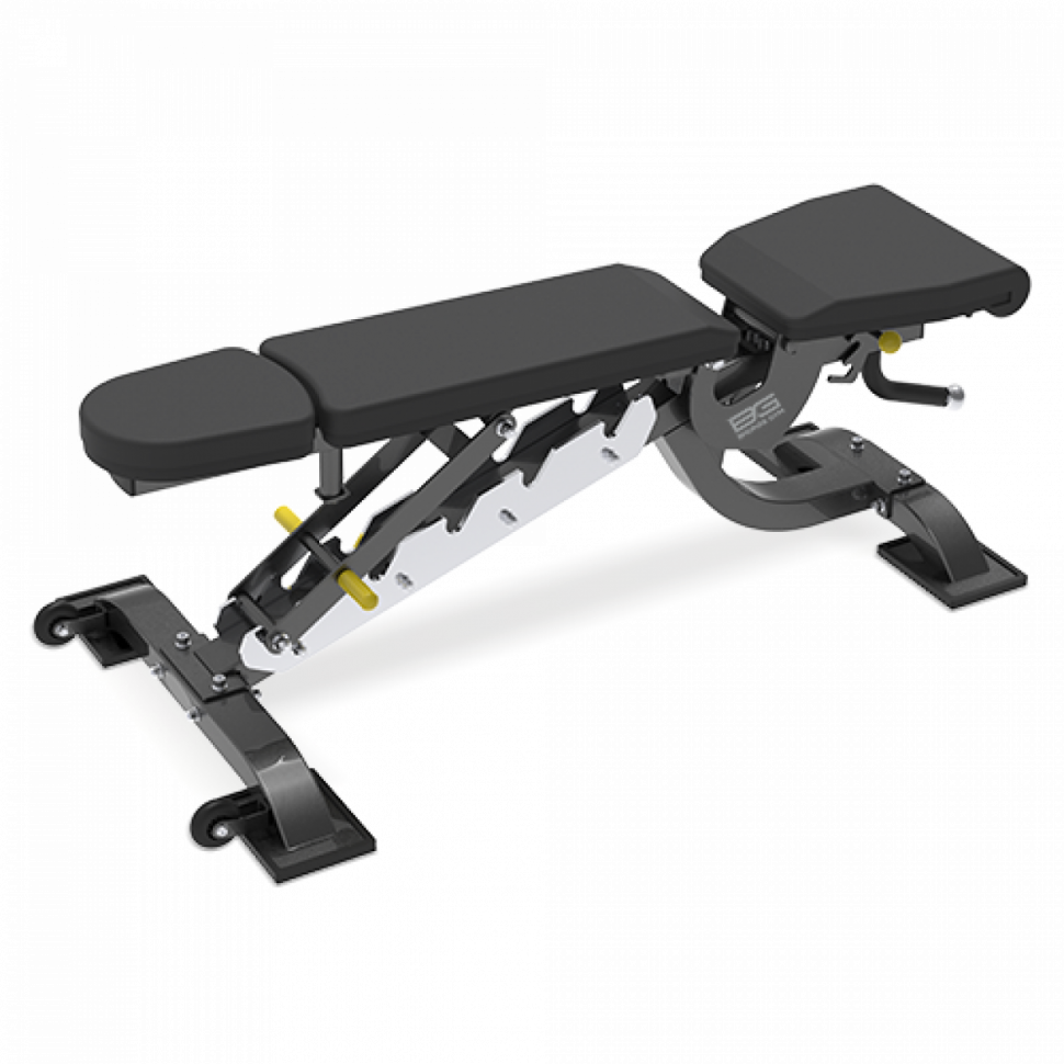 BRONZE GYM BR-1008 Универсальная регулируемая скамья