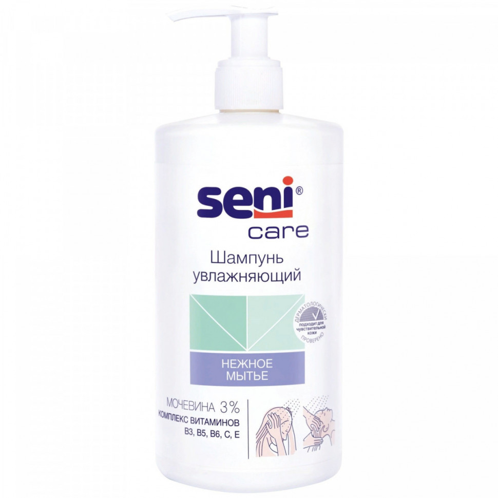 Шампунь увлажняющий "SENI CARE" 500 мл (SE-231-B500-15R)